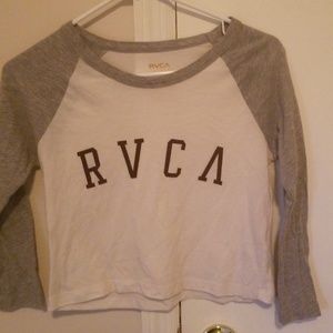 RVCA crop top long sleeve